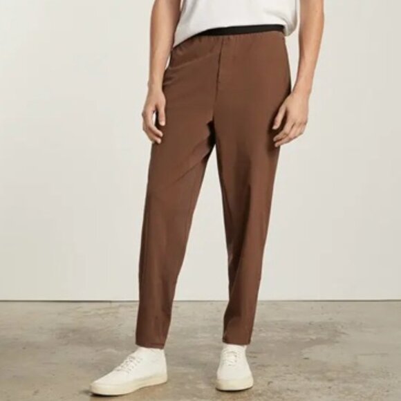 Everlane The Everyone Stretch Sweatpant Espresso Unisex E2/ Women S/ Men XS - Picture 1 of 9